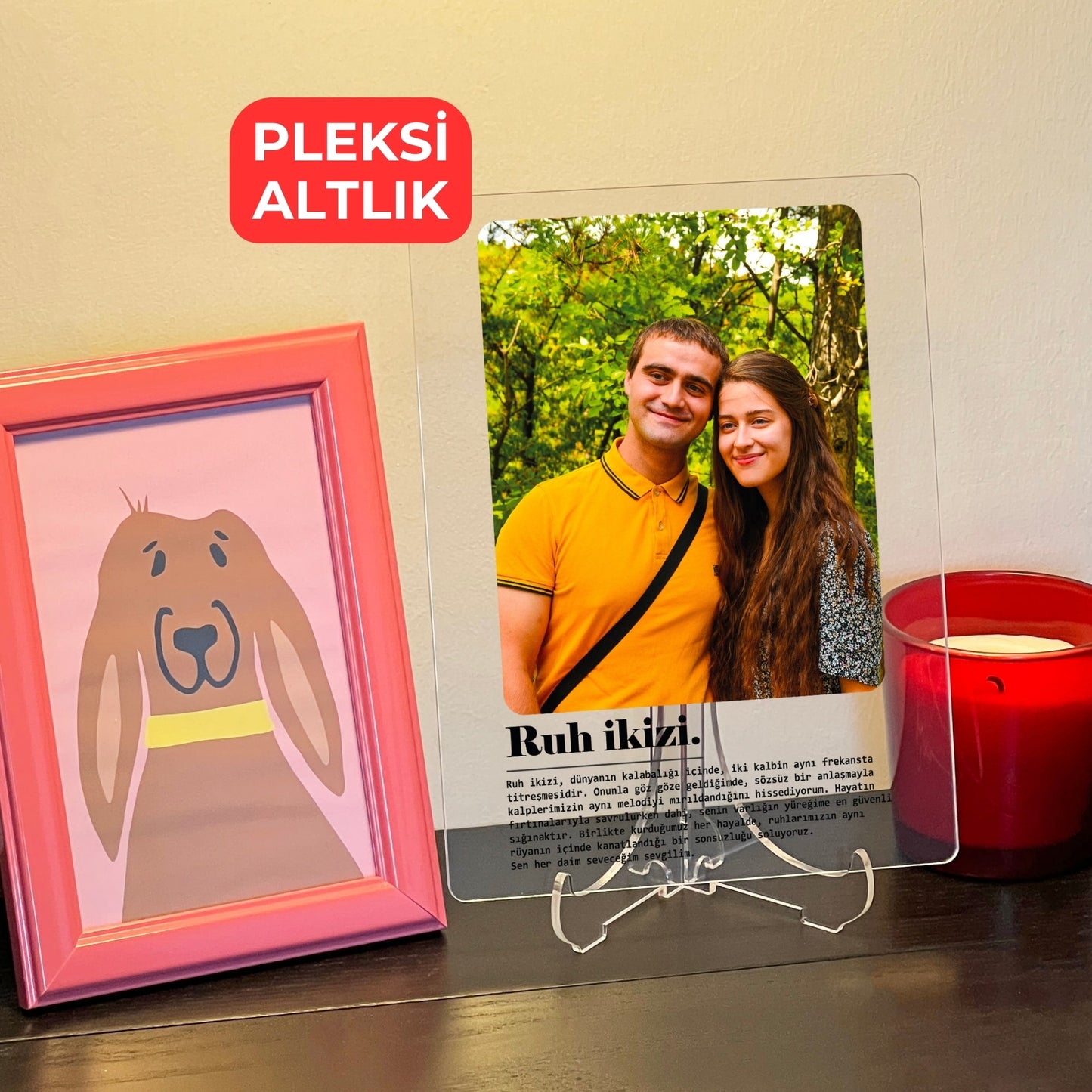Kişiye Özel Ruh İkizi Akrilik Tablo