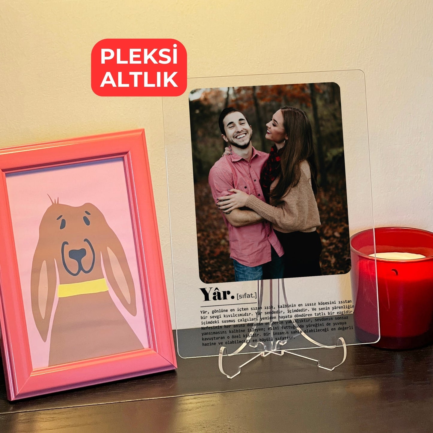 Kişiye Özel Yâr Akrilik Tablo