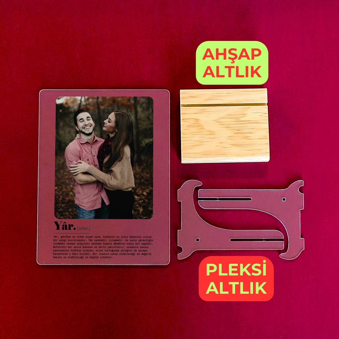 Kişiye Özel Yâr Akrilik Tablo