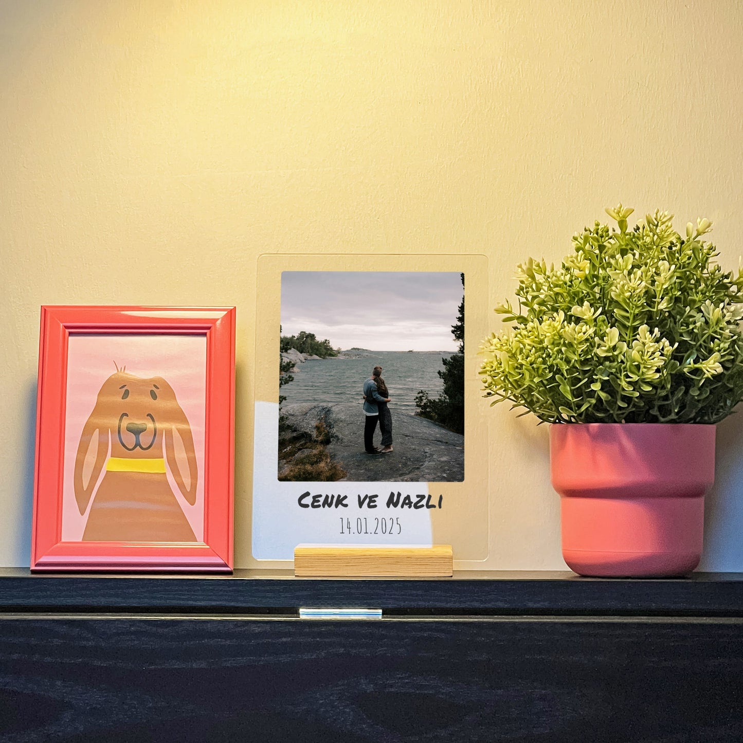 Kişiye Özel Minimalist Akrilik Fotoğraf Tablosu